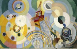 Air Iron And Water by Robert Delaunay
