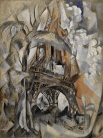 Eiffel Tower with Trees (tour Eiffel Aux Arbres) by Robert Delaunay