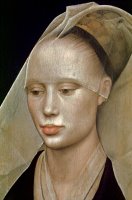 Detail of Portrait of a Lady by Rogier van der Weyden