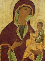 Virgin And Child by Russian School