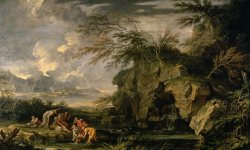 The Finding of Moses by Salvator Rosa