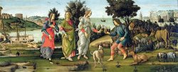 Judgement of Paris by Sandro Botticelli