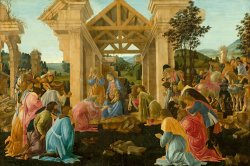 The Adoration of The Magi by Sandro Botticelli