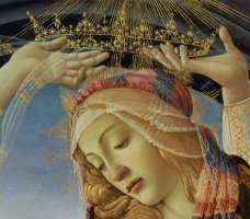 The Madonna Of The Magnificat by Sandro Botticelli