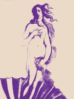 Violet Venus by Sandro Botticelli
