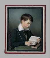 The Studious Youth (master Edward Appleton) by Sarah Goodridge