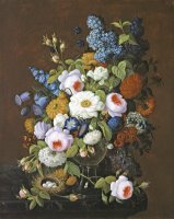 Floral Still Life by Severin Roesen