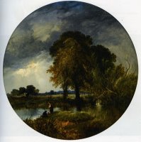 River Landscape Pair Part 2 by Sidney Richard Percy