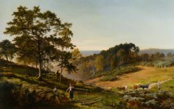 The Bonnie Moor with Bracken Clad by Sidney Richard Percy