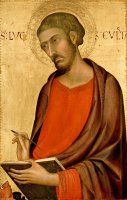 St. Luke by Simone Martini