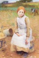 Little Rose by Sir George Clausen