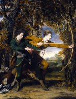 Colonel Acland And Lord Sydney The Archers by Sir Joshua Reynolds
