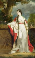 Elizabeth Gunning - Duchess of Hamilton and Duchess of Argyll by Sir Joshua Reynolds