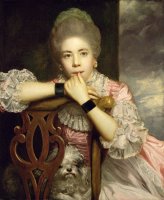Mrs Abington as Miss Prue in Congreve's 'Love for Love' by Sir Joshua Reynolds