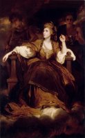 Mrs Siddons As The Tragic Muse by Sir Joshua Reynolds