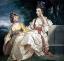 Mrs Thrale and her Daughter Hester by Sir Joshua Reynolds