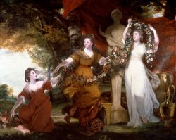 Three Ladies Adorning a Term of Hymen by Sir Joshua Reynolds