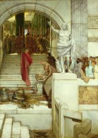 After the Audience by Sir Lawrence Alma-Tadema