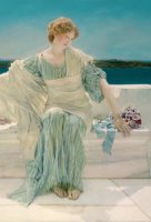 Ask me no more by Sir Lawrence Alma-Tadema