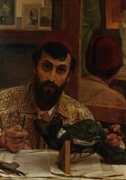 Portrait of Professor Giovanni Battista Amendola by Sir Lawrence Alma-Tadema