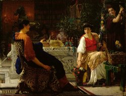 Preparations for the Festivities by Sir Lawrence Alma-Tadema