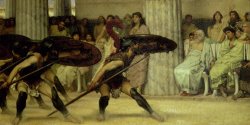 Pyrrhic Dance by Sir Lawrence Alma-Tadema
