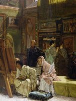 The Picture Gallery by Sir Lawrence Alma-Tadema