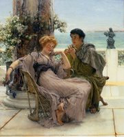 The Proposal by Sir Lawrence Alma-Tadema
