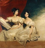 A double portrait of the Fullerton sisters by Sir Thomas Lawrence