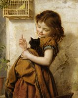 Her Favorite Pets by Sophie Gengembre Anderson