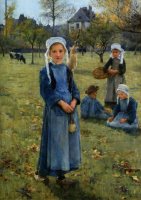 The Orchard by Stanhope Alexander Forbes