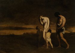 Punishment of Cain by Theodore Chasseriau