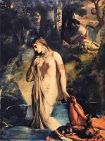 Susanna And The Elders by Theodore Chasseriau