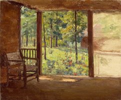 A View From The Porch by Theodore Clement Steele