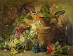 Flowers And Vase by Theodore Clement Steele