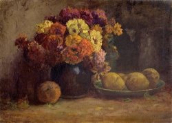 Fruit & Flowers by Theodore Clement Steele