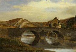Pont Dans Le Jura by Theodore Rousseau