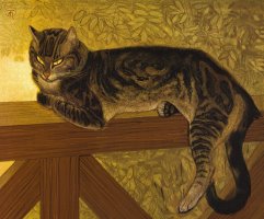 Summer: Cat on a Balustrade by Theophile Alexandre Steinlen