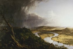 View From Mount Holyoke, Northampton, Massachusetts, After a Thunderstorm The Oxbow by Thomas Cole