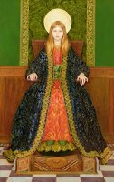 The Child Enthroned by Thomas Cooper Gotch