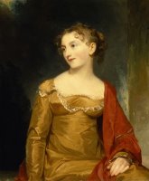 Portrait of Maria Livingston (mrs. John C. Tillotson) by Thomas Sully