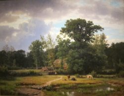 Landscape in Westphalia by Thomas Worthington Whittredge