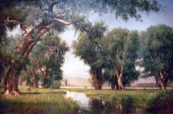 On The Cache La Poudre River by Thomas Worthington Whittredge