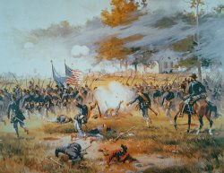 The Battle of Antietam by Thure de Thulstrup