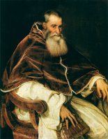 Portrait of Pope Paul III by Titian