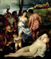 The Andrians by Titian