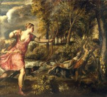 The Death of Actaeon by Titian