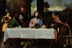 The Supper at Emmaus by Titian