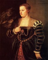 Titian's Daughter, Lavinia by Titian