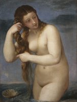 Venus Rising From The Sea by Titian
